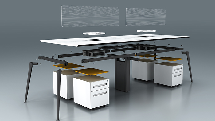 時尚辦公桌