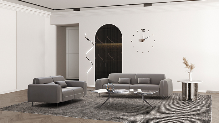 牛皮辦公沙發(fā)