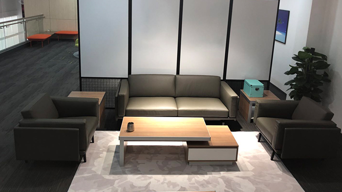 真皮辦公沙發(fā)