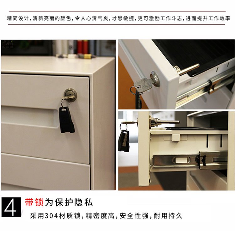 辦公室鋼制三抽活動(dòng)-3